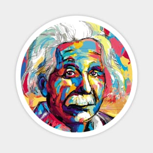 Einstein Portrait Magnet